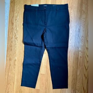 NWT!! LOFT The Perfect Skinny Petite Pants in Black size 16 Petite